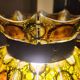 Felipe Derflingher table lamp, amber 1960,70