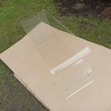Vintage plexiglass table 1960s / 1970s