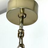 Sciolari 15 lights slight gilded chrome and perspex Chandelier model Ice, Italy 60s