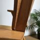 Bridge velvet curry armchair and compass feet