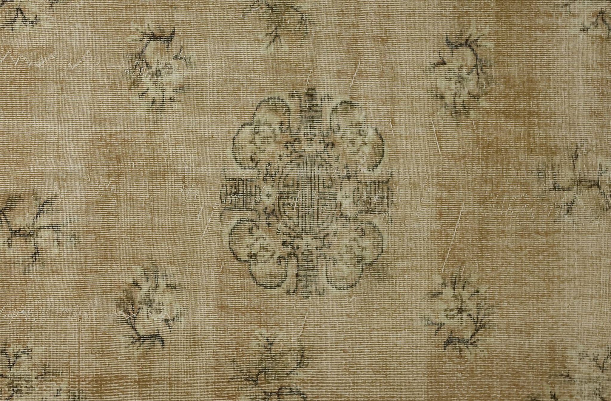 Tapis Oushak Vintage – Palette Chaude & Motifs Subtils, 172 x 258 cm