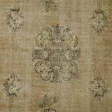 Tapis Oushak Vintage – Palette Chaude & Motifs Subtils, 172 x 258 cm