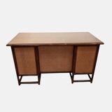 Vintage bamboo and cane desk