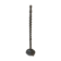 turned wooden lamp post base
