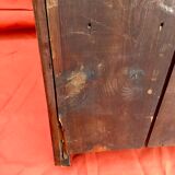 Cardboard maker forming mahogany writing