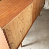 Vintage Scandinavian enfilade from the 60s in teak