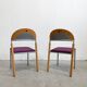 Set of 2 Vintage Dining Chairs Thesis by Wiesner Hager, Austria 1990s
