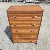 Large vintage chest of drawers 1950