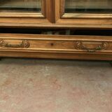 Napoleon III walnut showcase 19th century