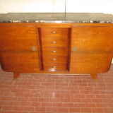Art deco sideboard with marble top