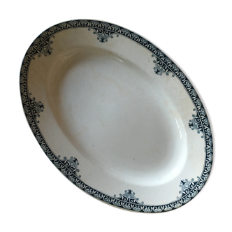 Service St-Amand earthenware dish and Hamage model Edirne