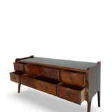 Italian Cantu rosewood chest of drawers, 1950s