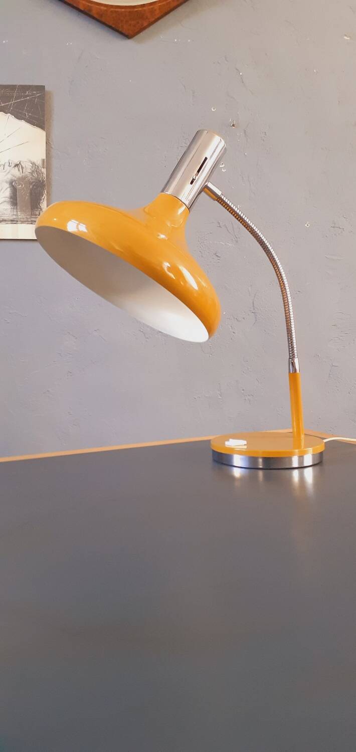 70s desk lamp, Italian design