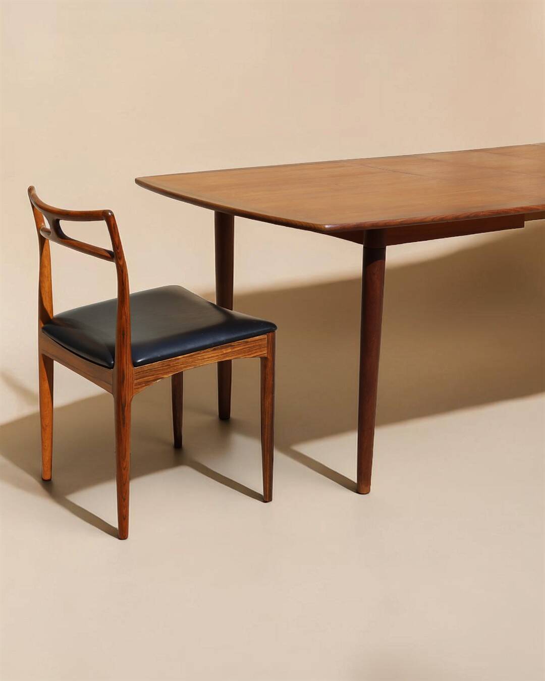 Teak table, Alf Aarseth, Gustav Bahus Mobelfabrik, Norway, 1960s