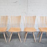 Lot de 4 chaises de salon mikado par Foersom & Hiort-Lorenzen pour Fredericia, 1999