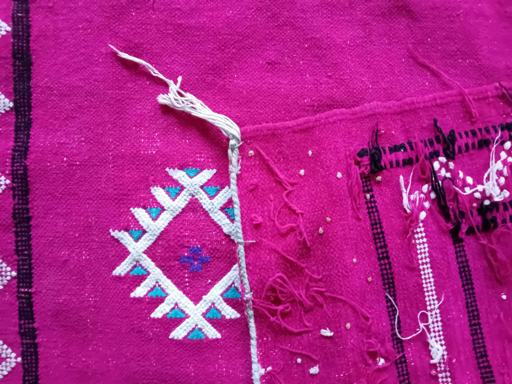 Handmade Berber Kilim 143x83cm