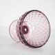Vintage purple glass sugar bowl from the mid-century, Italy, 1960s.