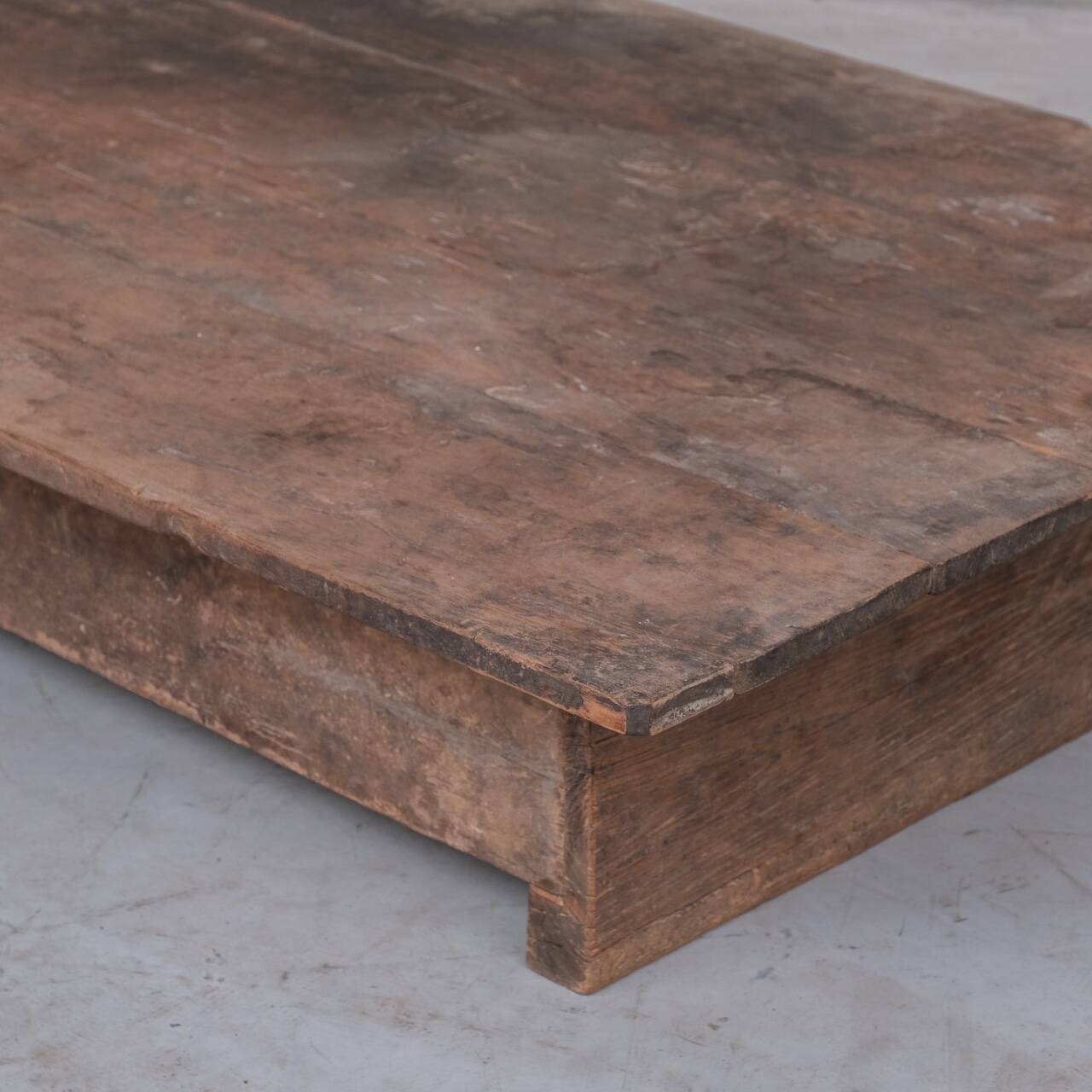Low Antique Wooden French Coffee Table