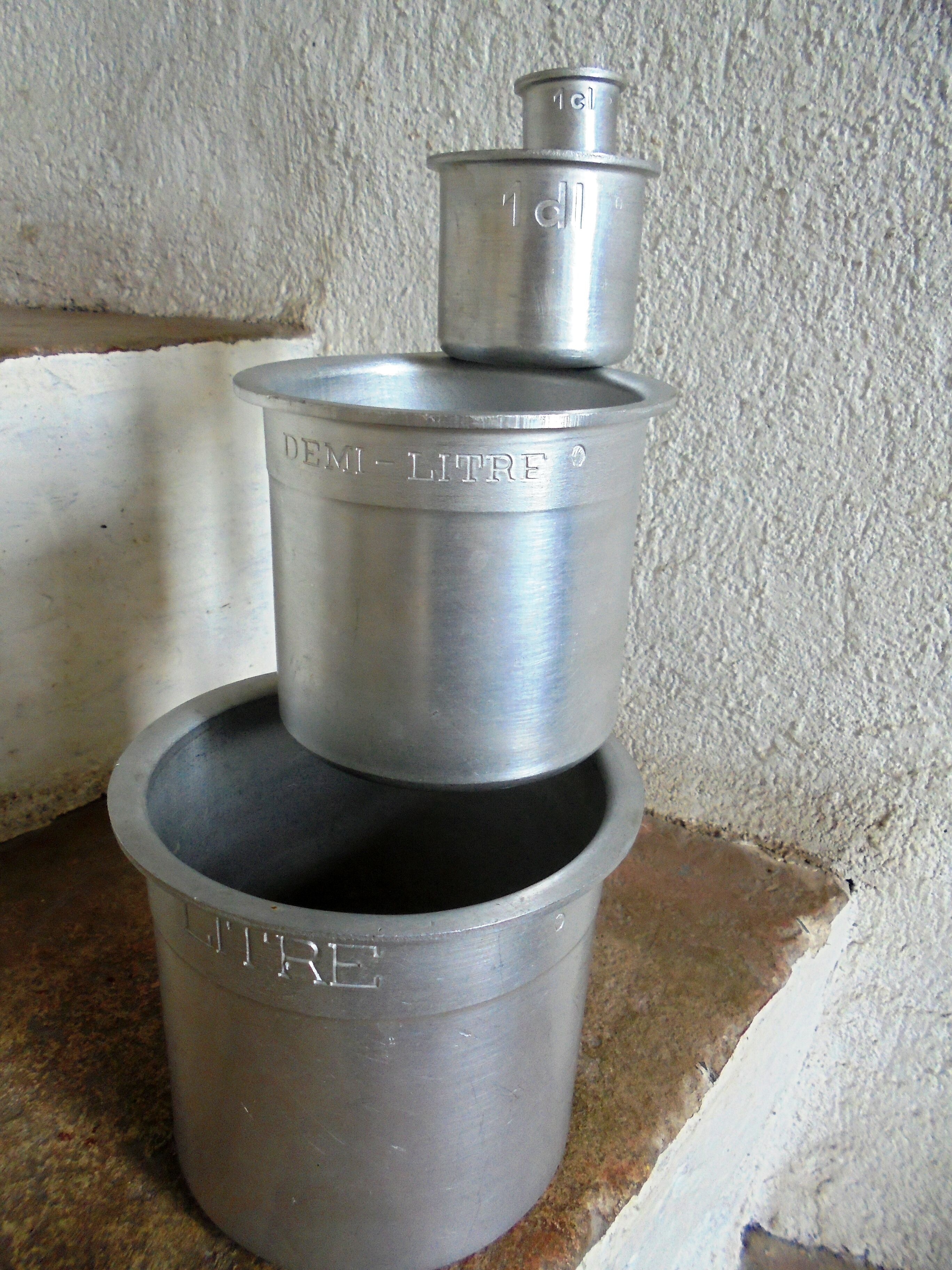 Set 4 old SEB aluminium measurements