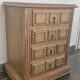 Oak and pine chest of drawers, 1950s.