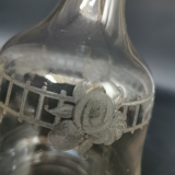 Ancient crystal decanter