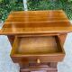 Vintage chest of drawers in solid oak wood Louis Philippe 20th century