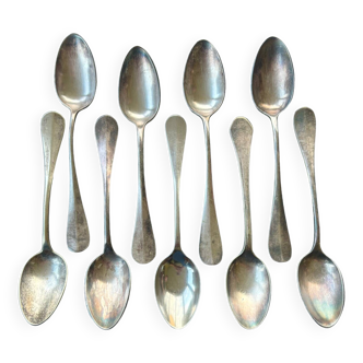 Silver metal spoon from 1900