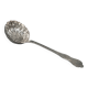 Spoon to sprinkle goldsmith RN silver 53 grams rich decoration Louis XV