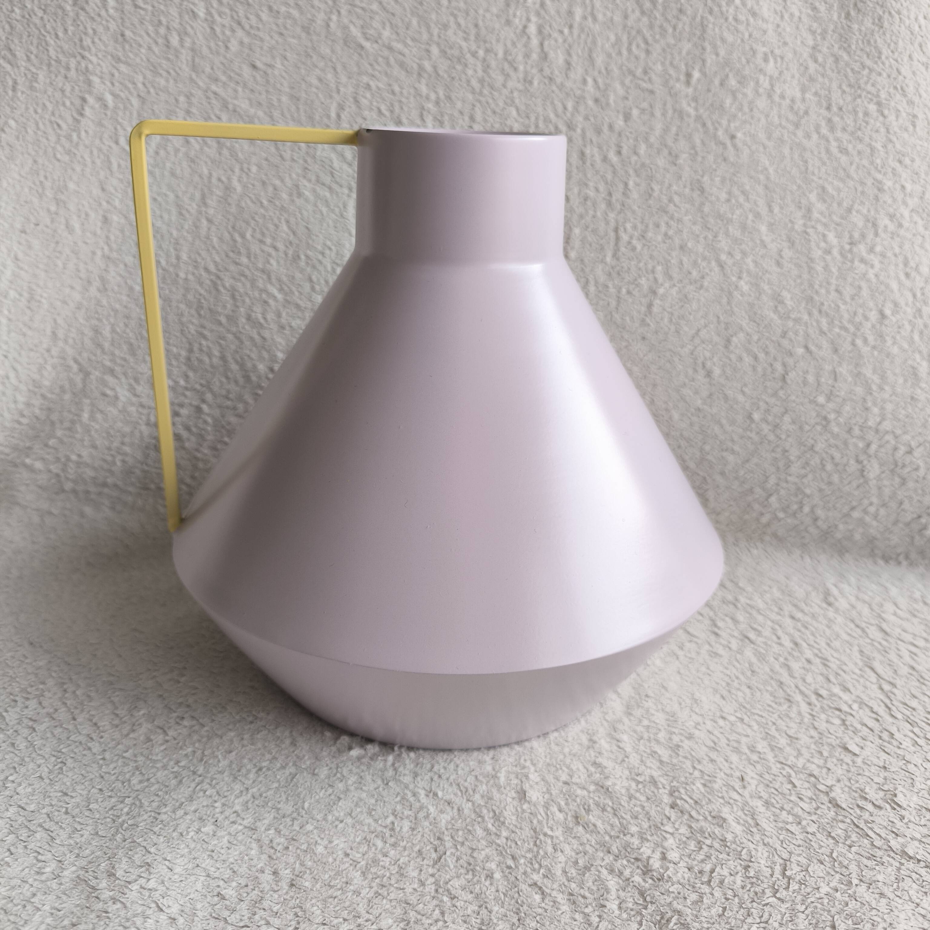 Vase Lilac Purple Yellow Pastel Kave Home Minimalist