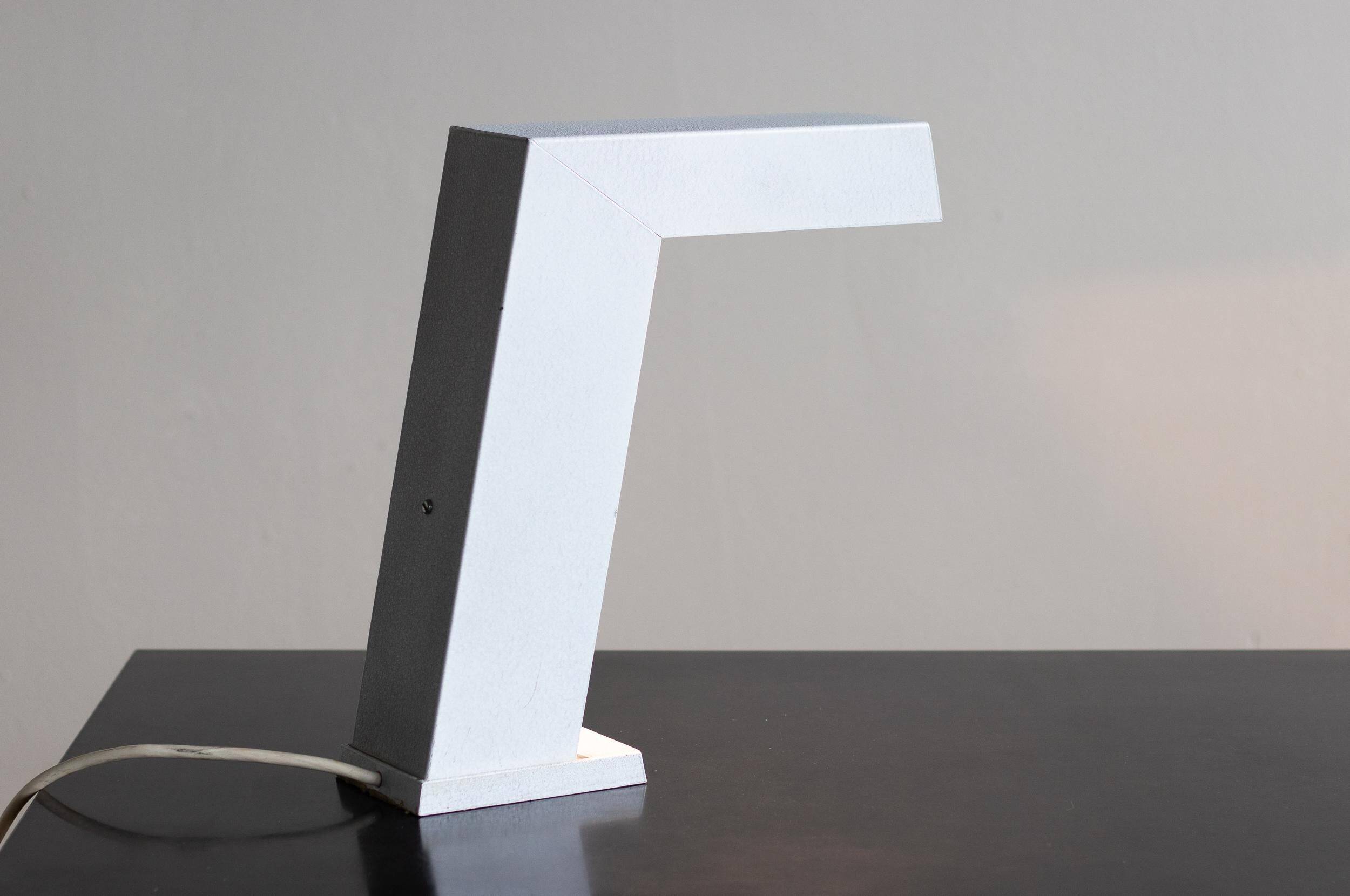 Work Sun desk lamp by Euro Licht, halogen, minimalist design, 1983