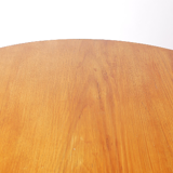 Bauhaus tubular steel cantilever table with underpanel ST 41 by Robert Slezák company