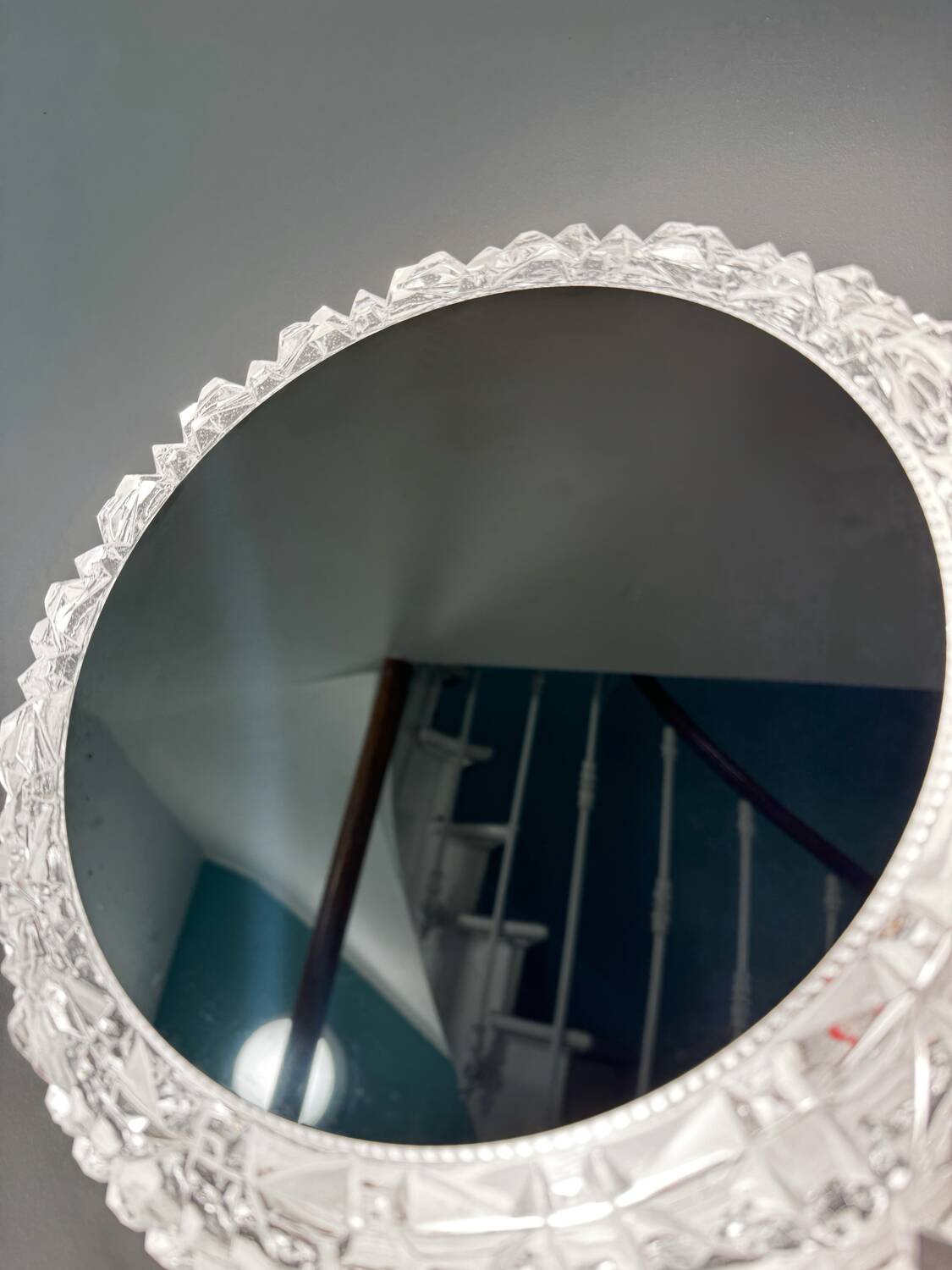 60s mirror glass wall light ceiling lamp