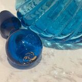 Ancienne carafe bleue