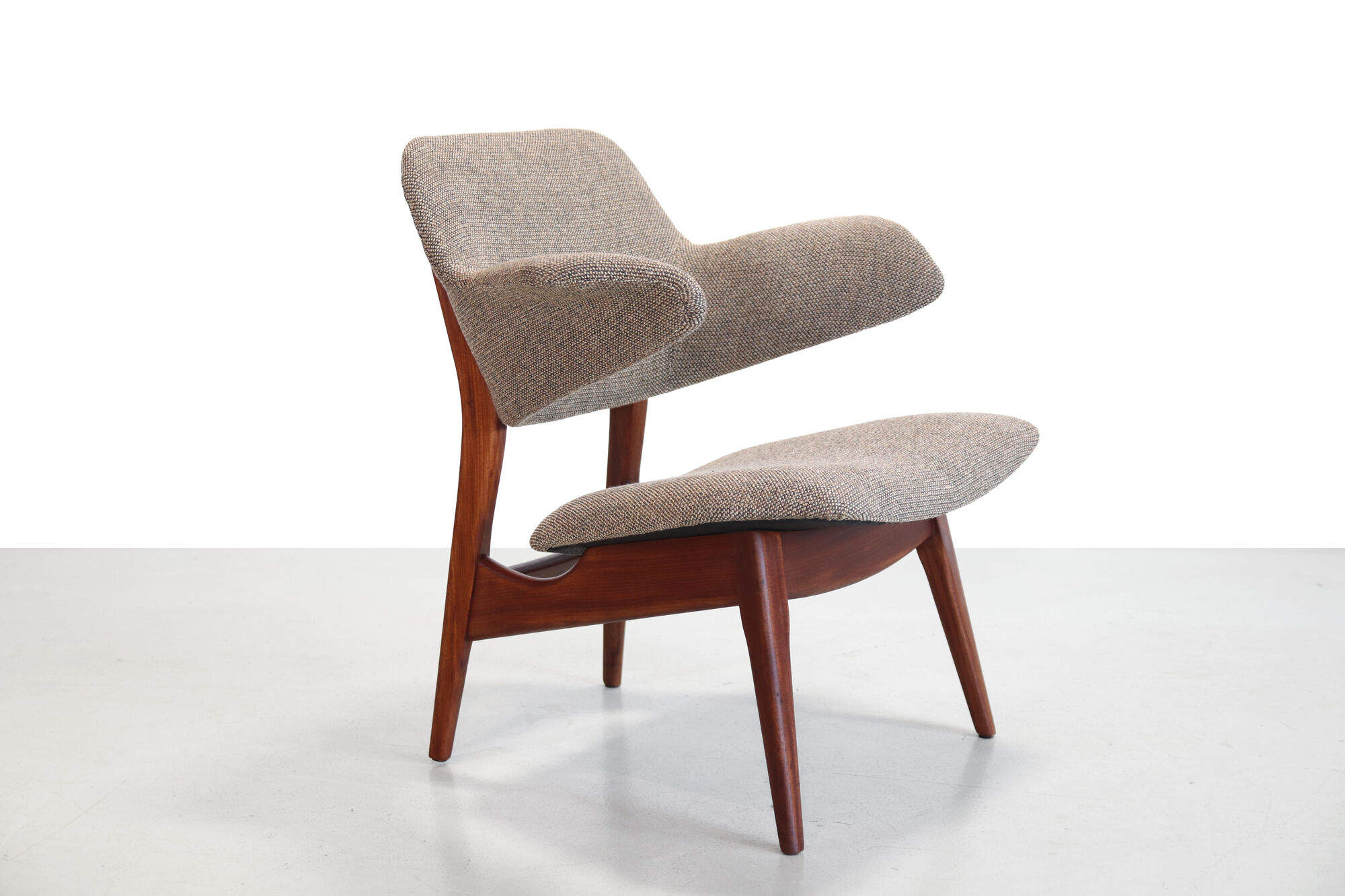 Teak Penguin chair by WeBe by Louis van Teeffelen