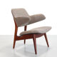 Teak Penguin chair by WeBe by Louis van Teeffelen