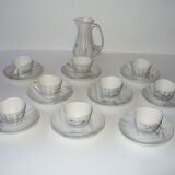 Niderviller coffee service 9 pieces from the 50s