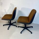 Pair of Comforto armchairs from the 1970s.