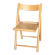 Chaise cannée pliante Habitat années 80