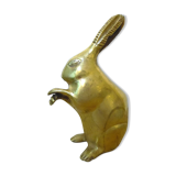 Lapin en laiton