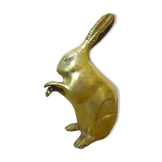 Lapin en laiton