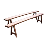 Pair of farm benches