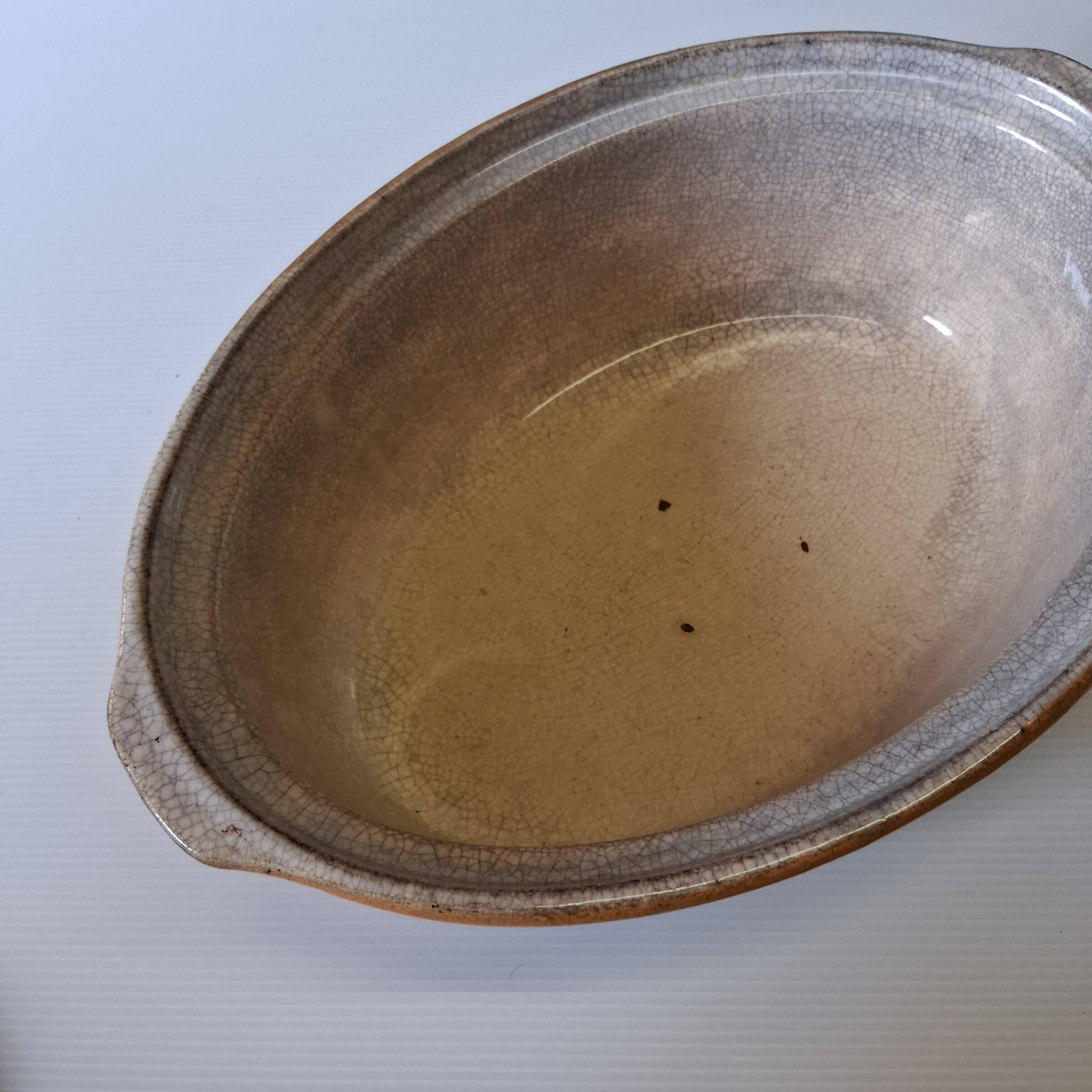 Very nice pheasant terrine dish / casserole with majolica lid.