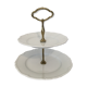 Servant dumb white porcelain