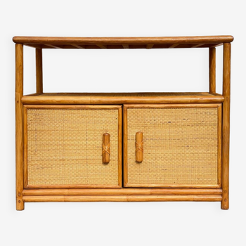 Bamboo Sideboard 80s