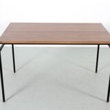 Cosmopol desk, walnut and steel. 120 x 60 cm