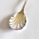 Vintage silver-plated sugar spoon Gulden Alsace shell design 15cm