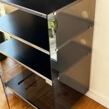 Étagère sur pied, meuble HI-FI en plexiglas