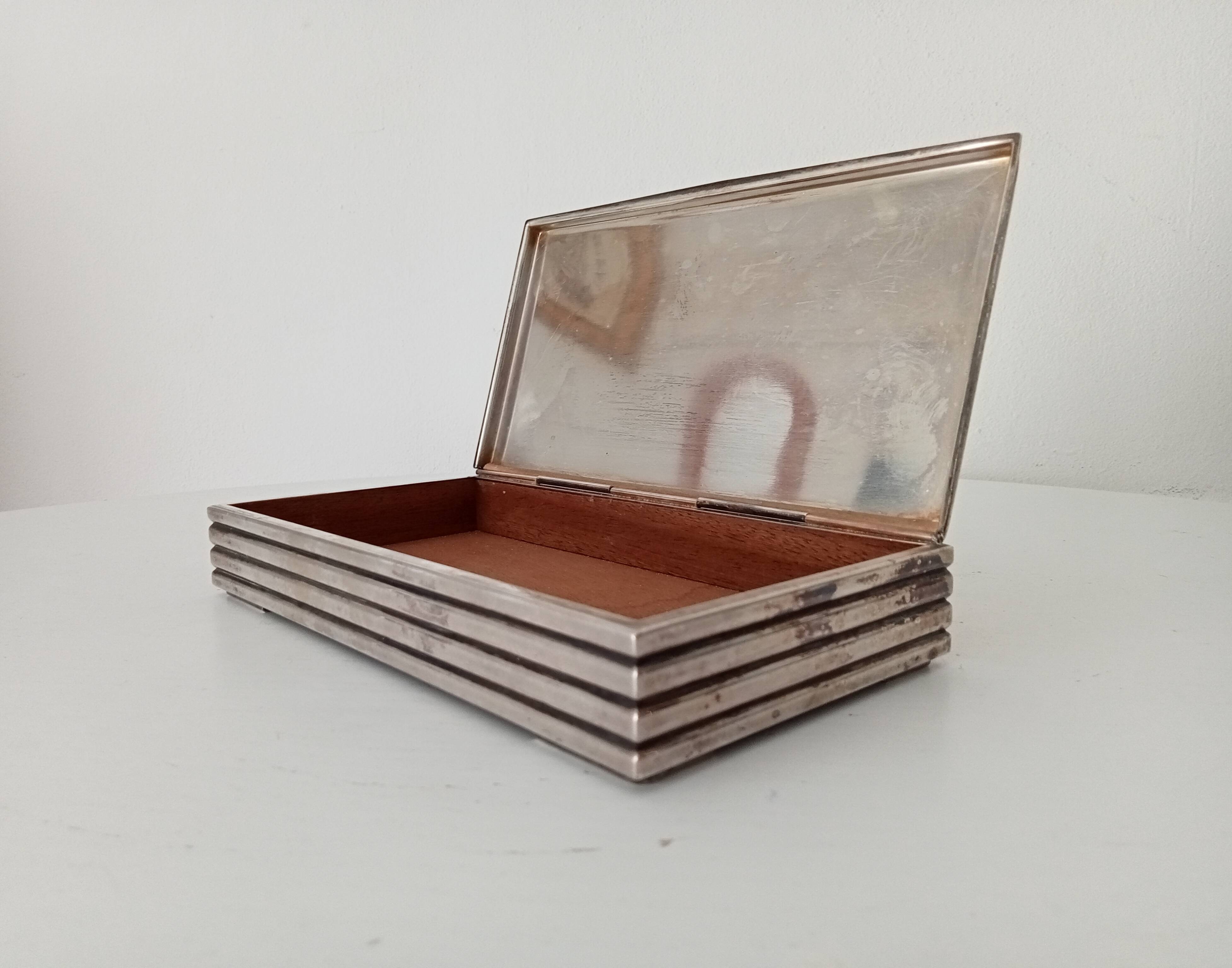 Art deco cigarette box from the 1950s