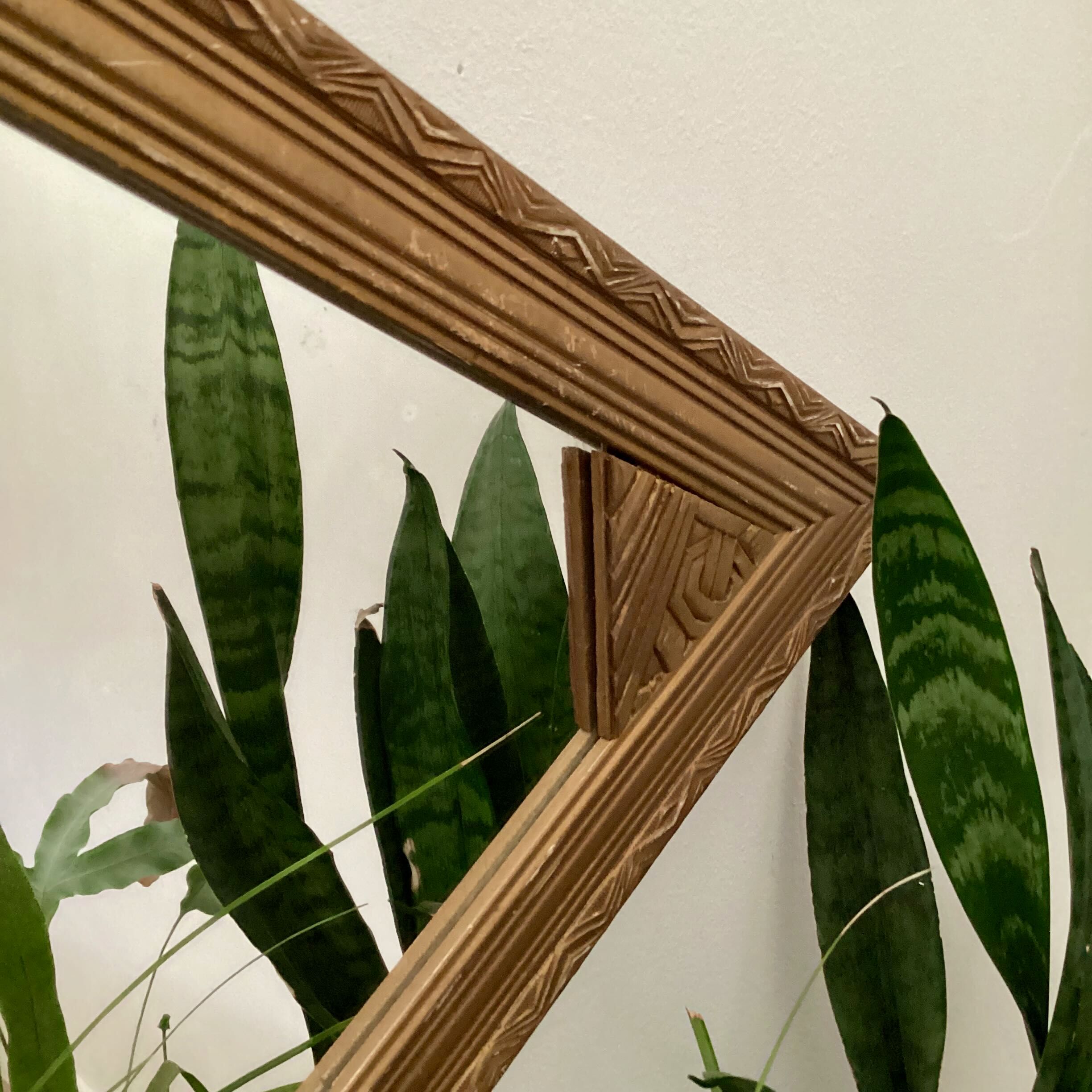 Miroir losange années 40