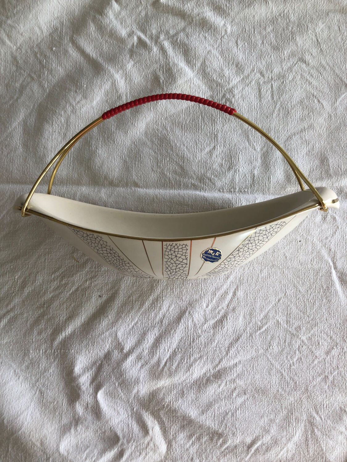 Empty pocket ceramic German vintage